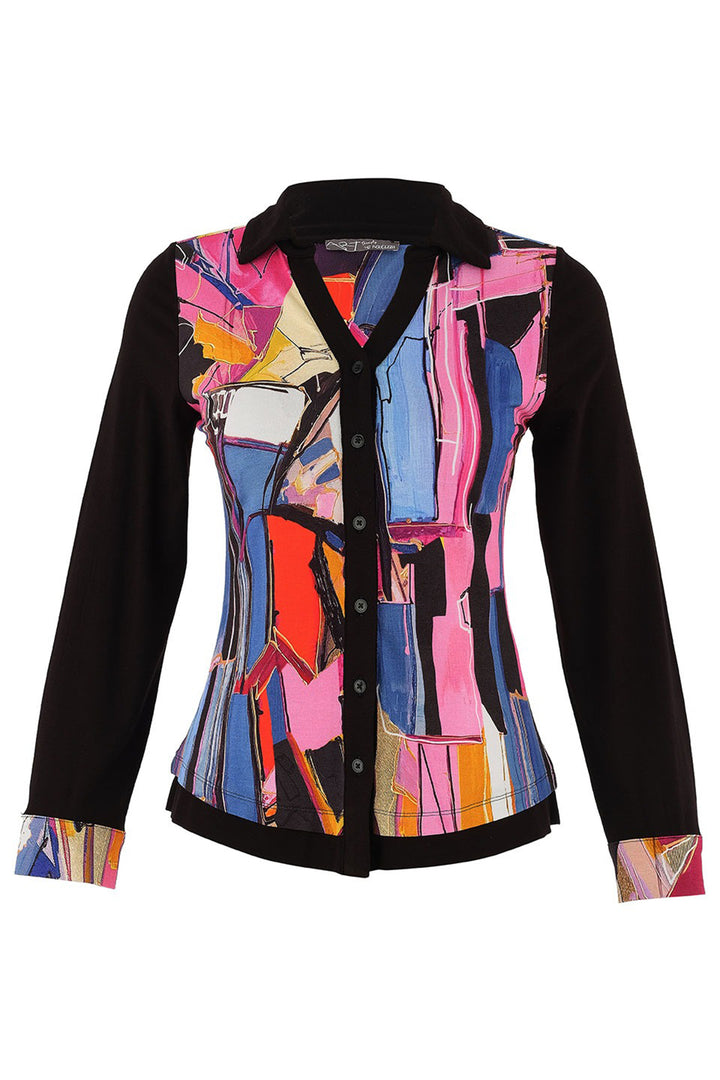Dolcezza 75623 Lana Frey Baisti Multicolour Print Blouse