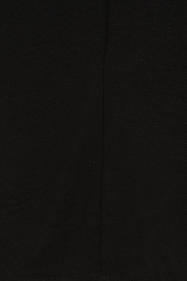 Solid black color swatch