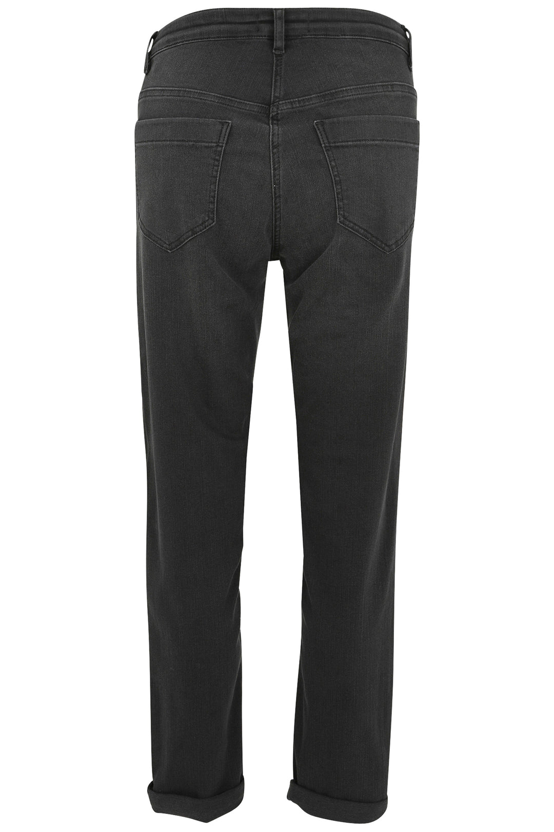 Black jeans on a white background