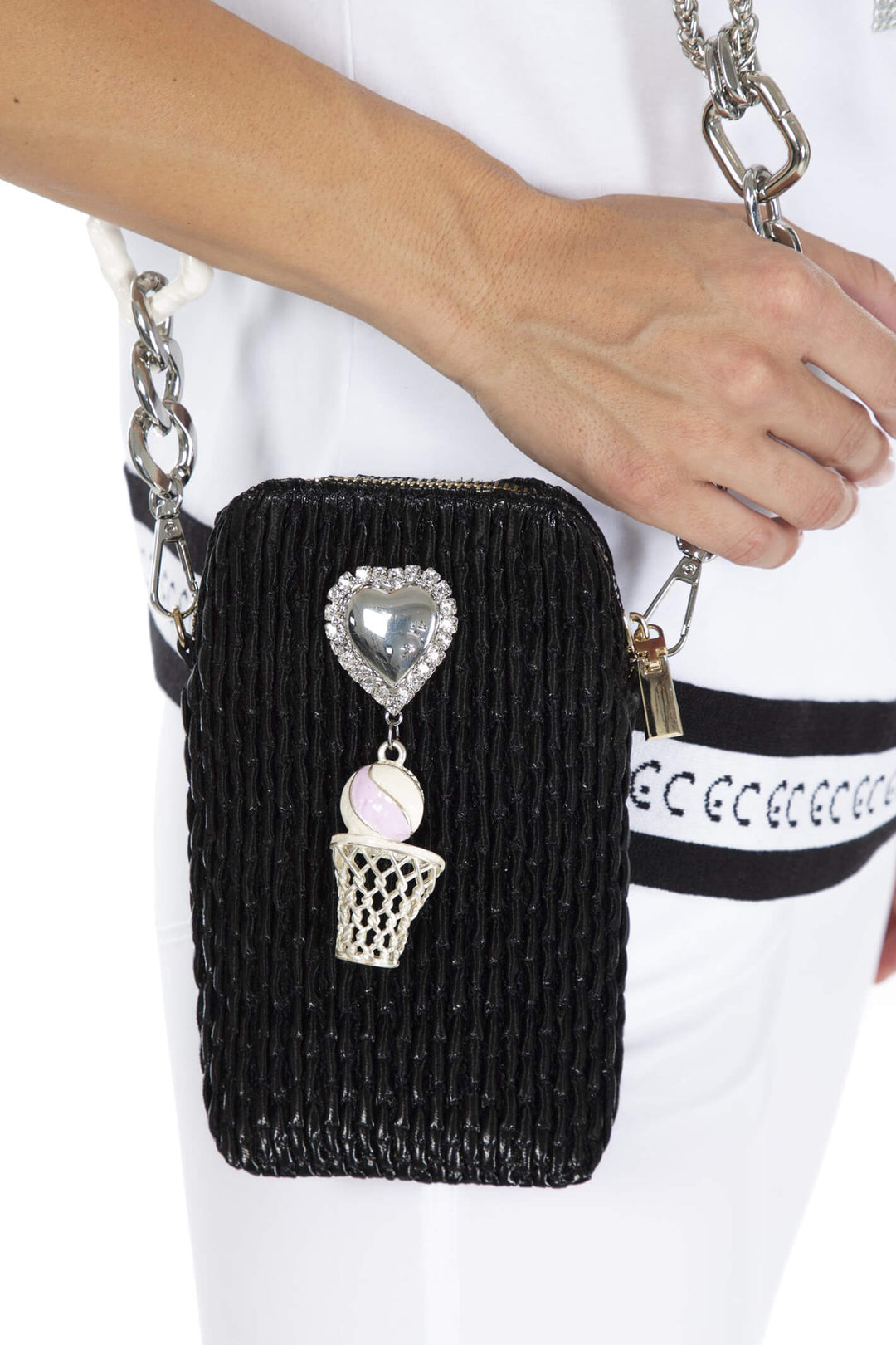 Elisa Cavaletti ELP230686504 Black Shoulder Bag - Experience Boutique