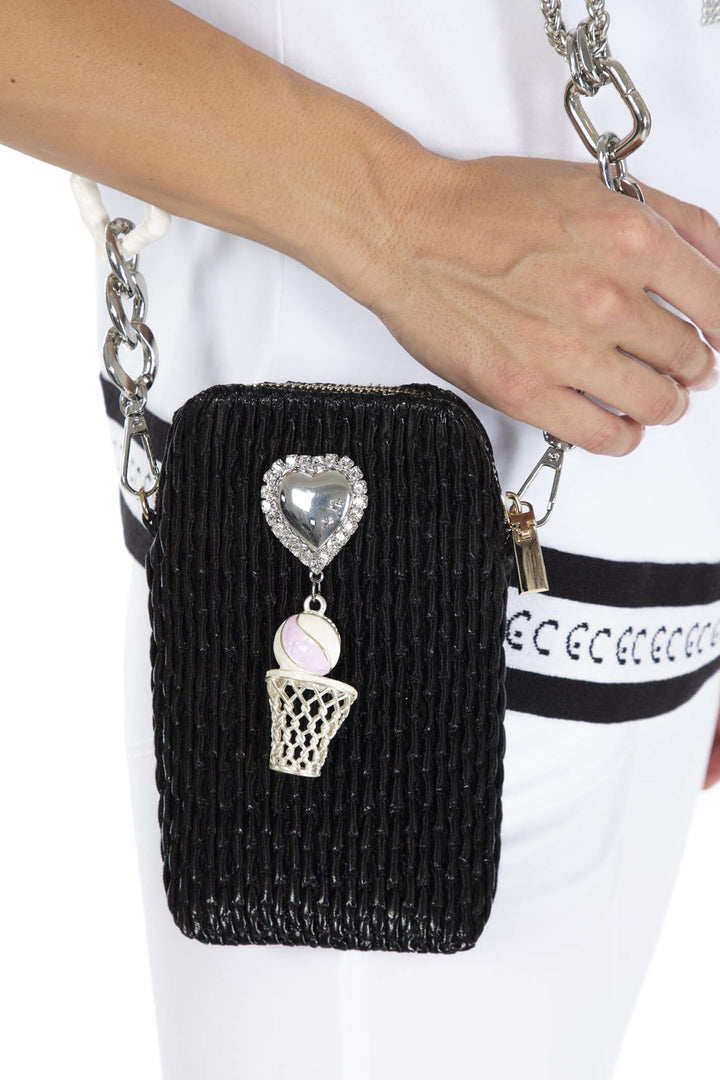 Elisa Cavaletti ELP230686504 Black Shoulder Bag - Experience Boutique