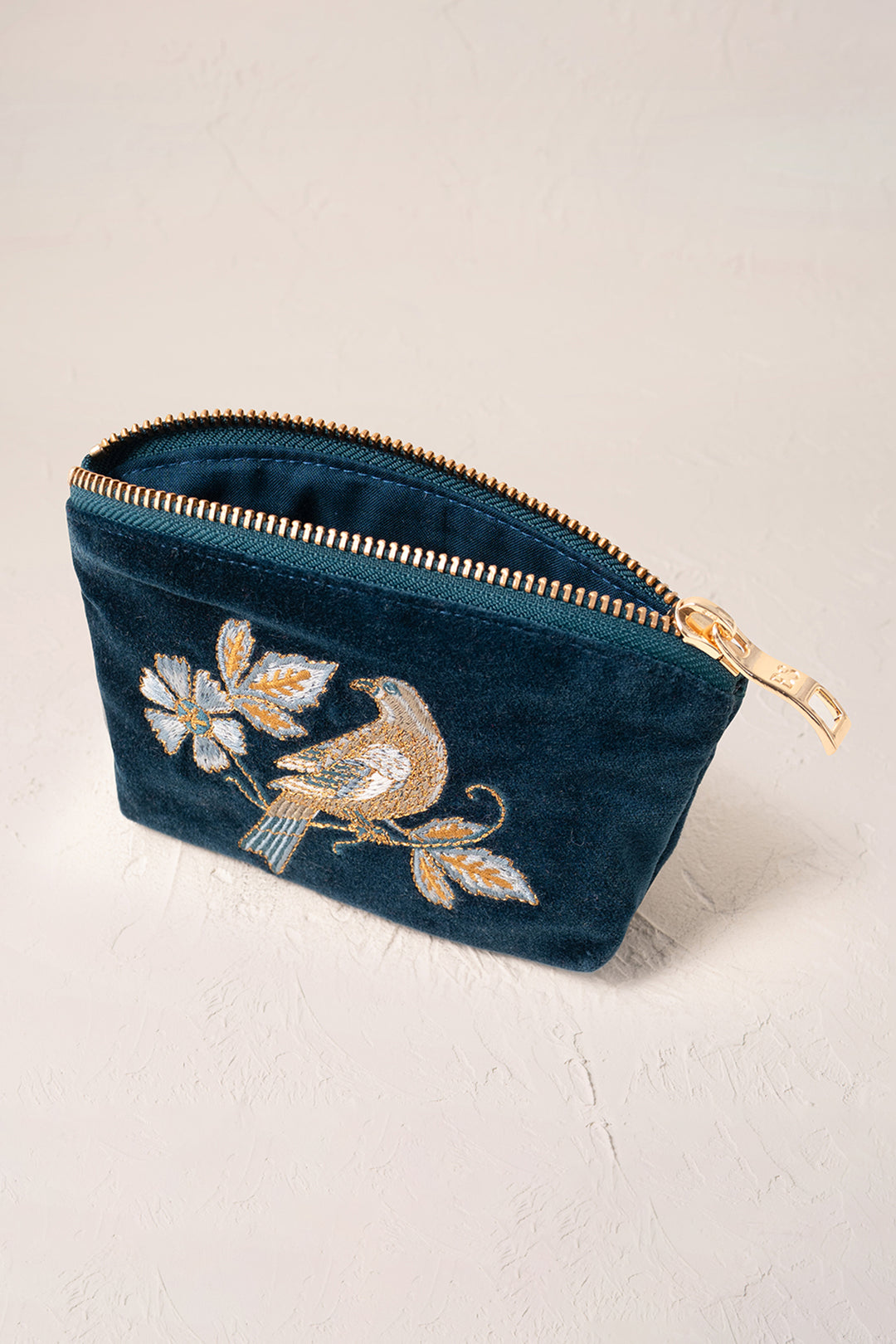 Elizabeth Scarlett Ink Botanical Birds Coin Purse