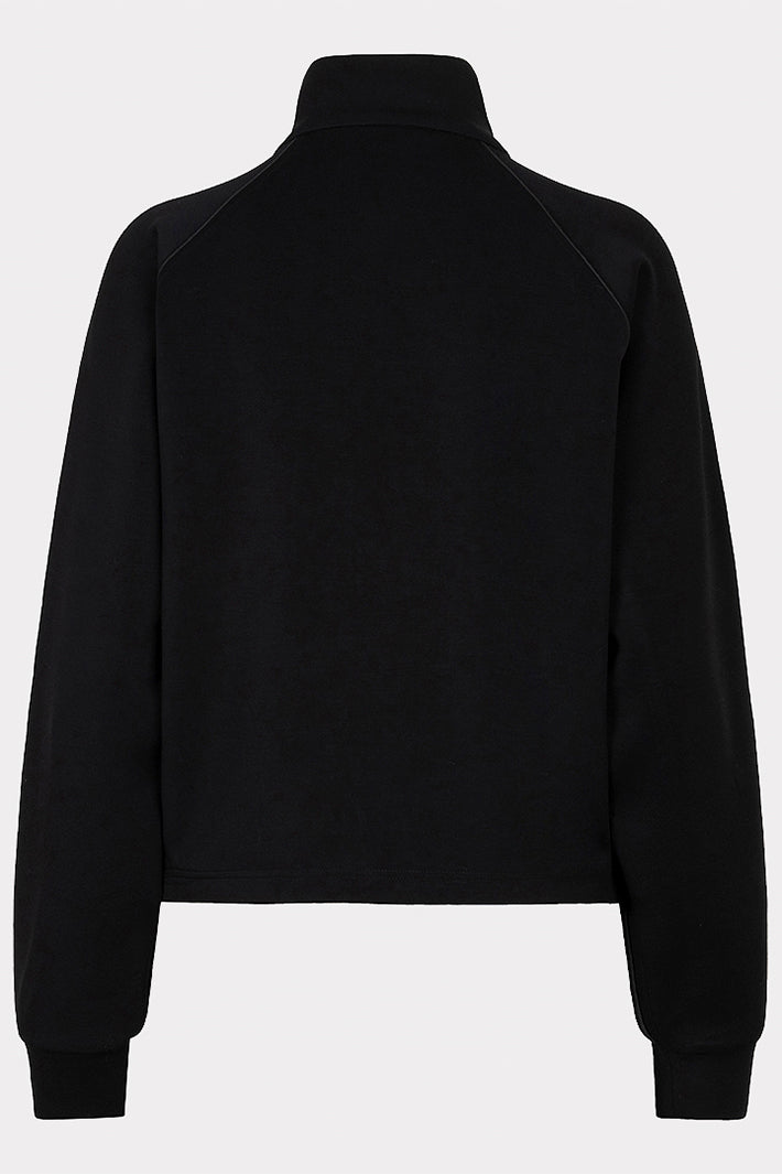 Esqualo 05504 Black Modal Sports Luxe Jacket at Experience Boutique