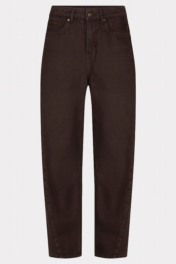 Esqualo 12513 Cacao Brown Jeans at Experience Boutique