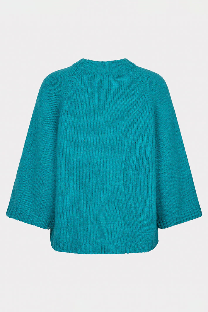 Esqualo 18500 Lake Blue Cardigan at Experience Boutique