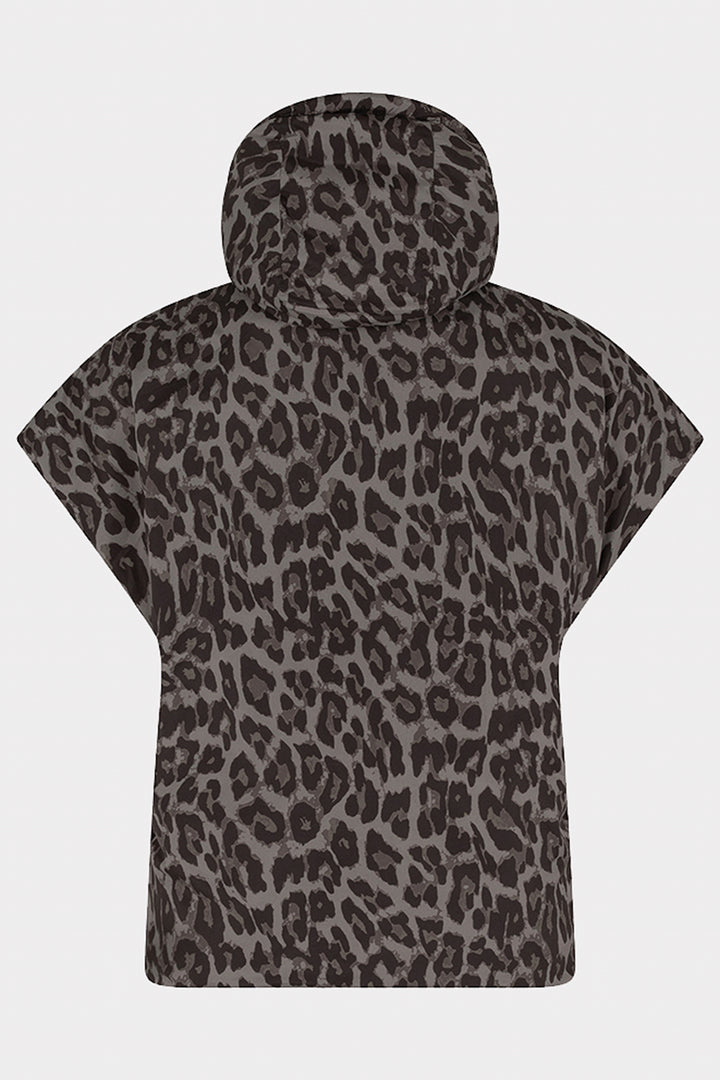 Esqualo 37511 Reversible Leopard Print Gilet at Experience Boutique