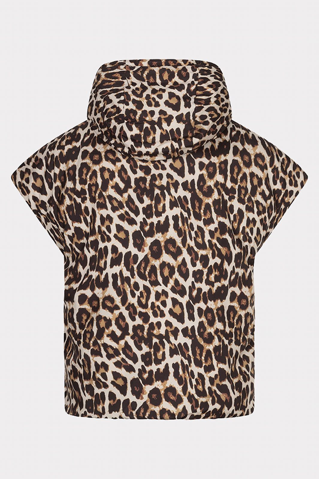 Esqualo 37511 Reversible Leopard Print Gilet at Experience Boutique