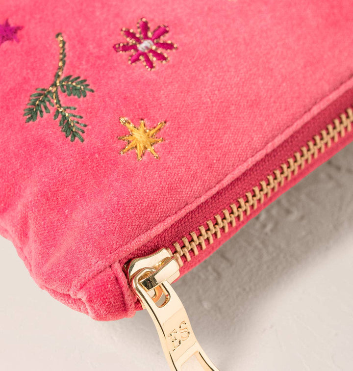 Elizabeth Scarlett Spiced Coral Doves of Peace Everyday Pouch