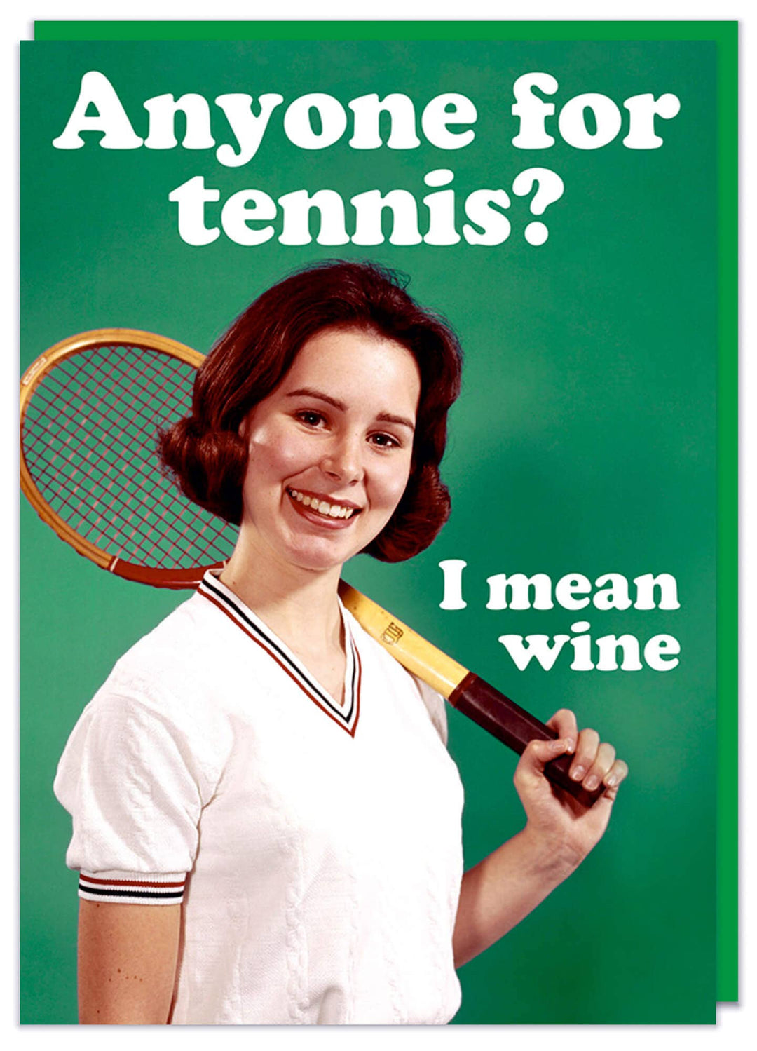 Anyone for Tennis Greeting Card