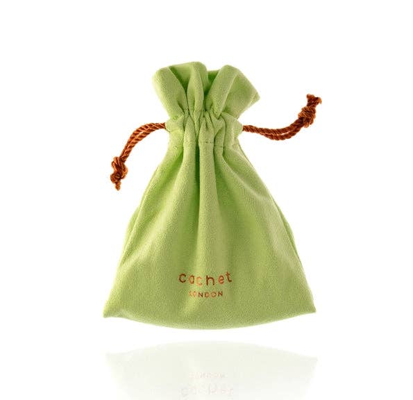 Cachet Hilda CZ Earrings Plated in Rhodium