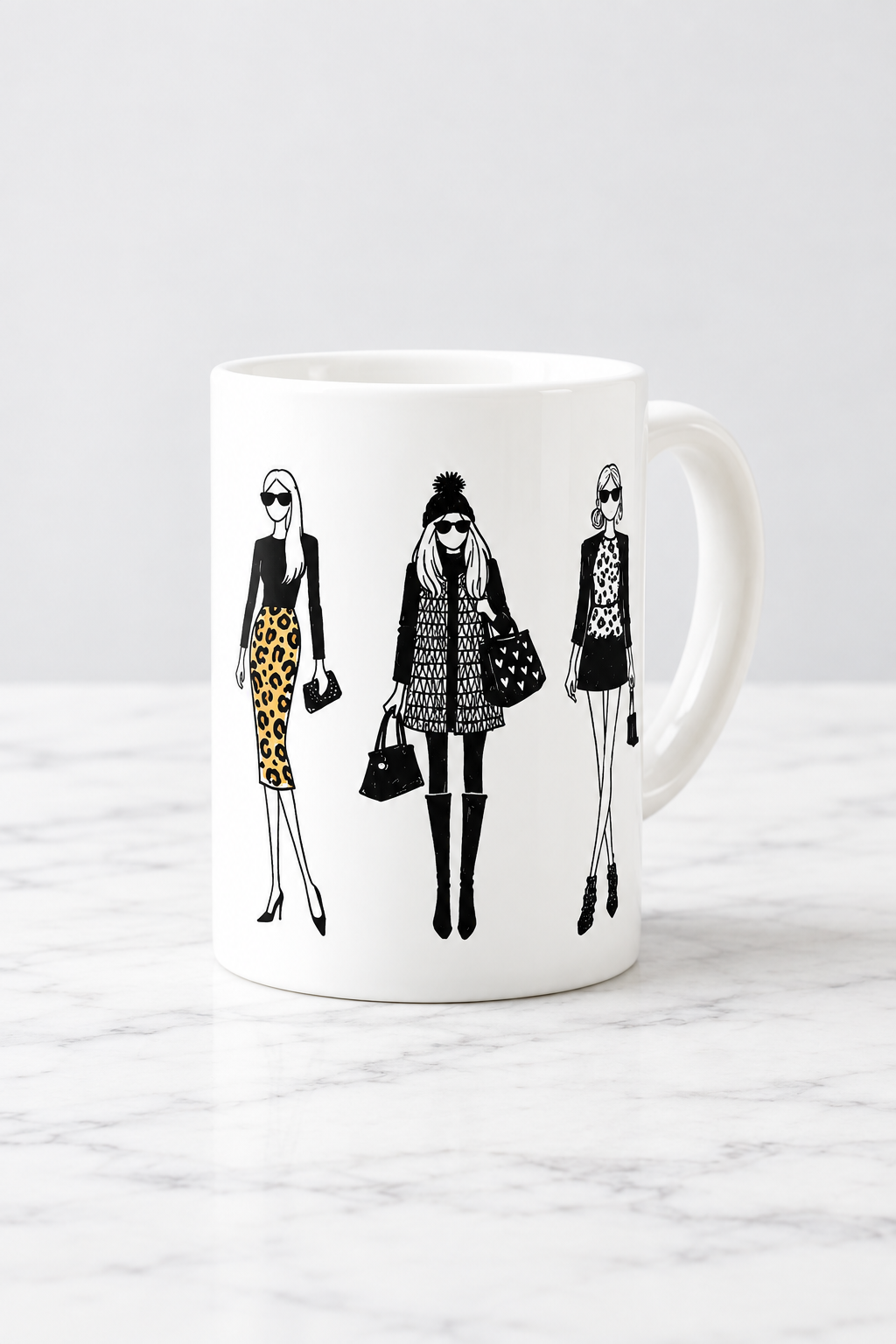 "Ladies Who Lunch" Bone China Mug