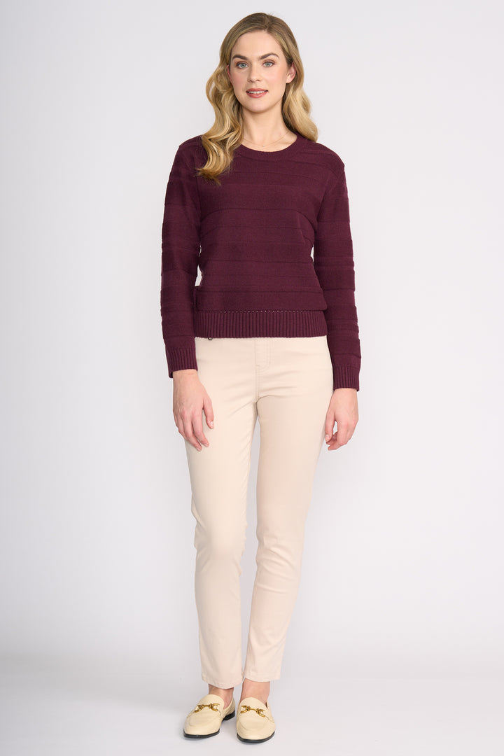 Foil FO6827 Holey Moley Cashmere Cream Trousers at Experience Boutique