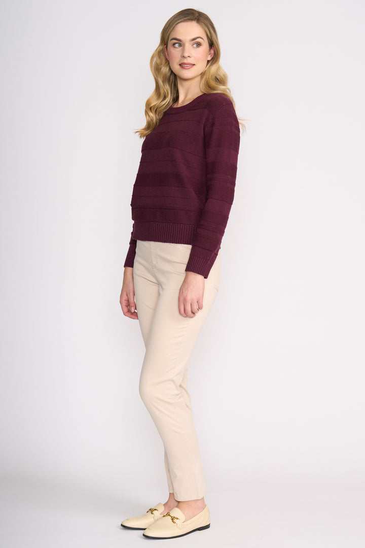 Foil FO6827 Holey Moley Cashmere Cream Trousers at Experience Boutique
