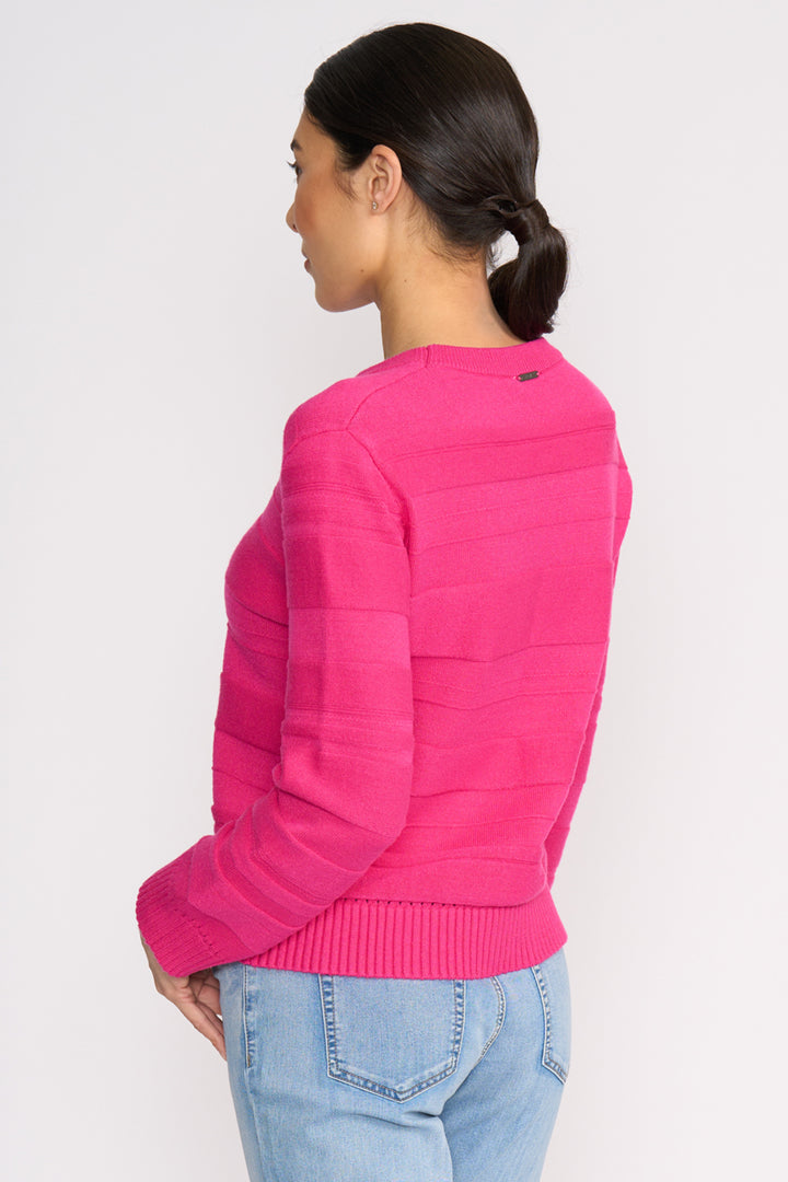 Foil FO8461 Face Value Electric Fuchsia Pink Jumper at Experience Boutique