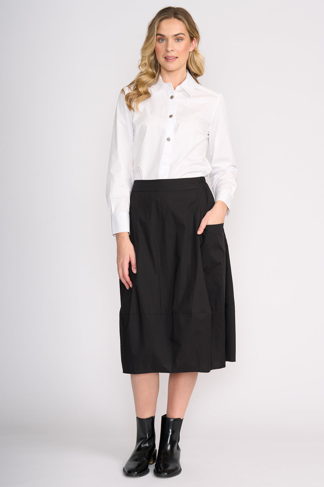 Foil FO8494 Focal Point White Shirt at Experience Boutique