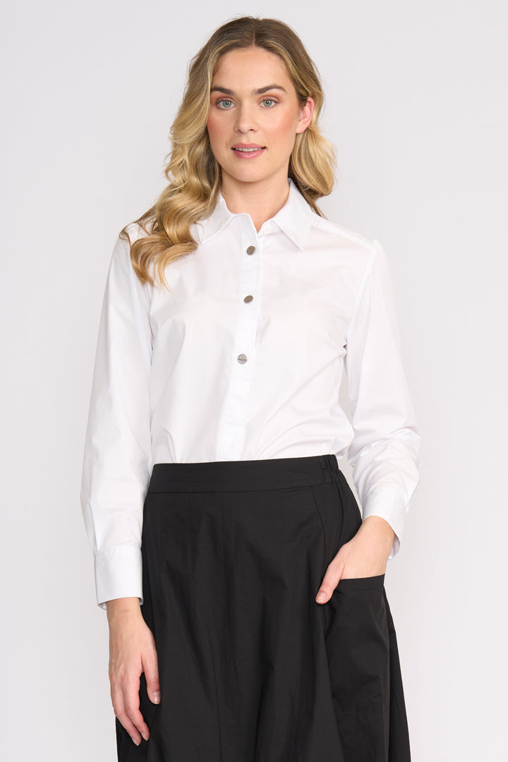 Foil FO8494 Focal Point White Shirt at Experience Boutique