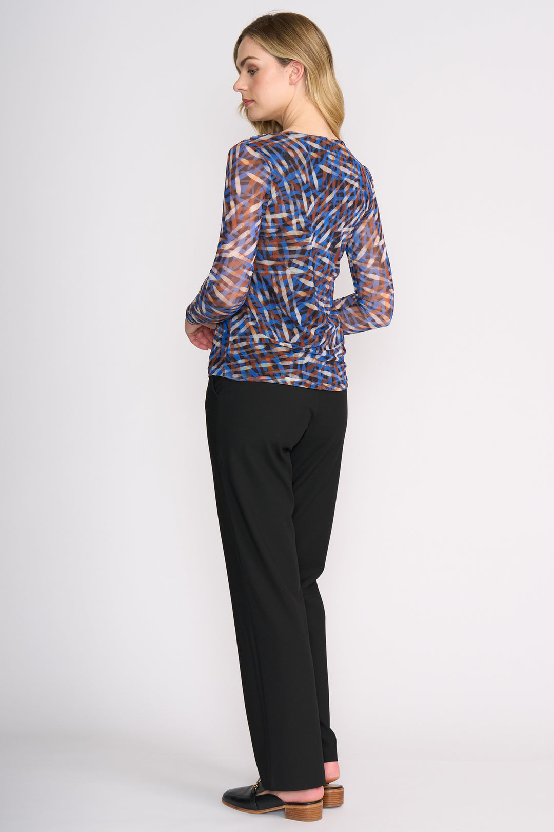 Foil FO8535 Sheer Fun Elemental Wrap Top at Experience Boutique