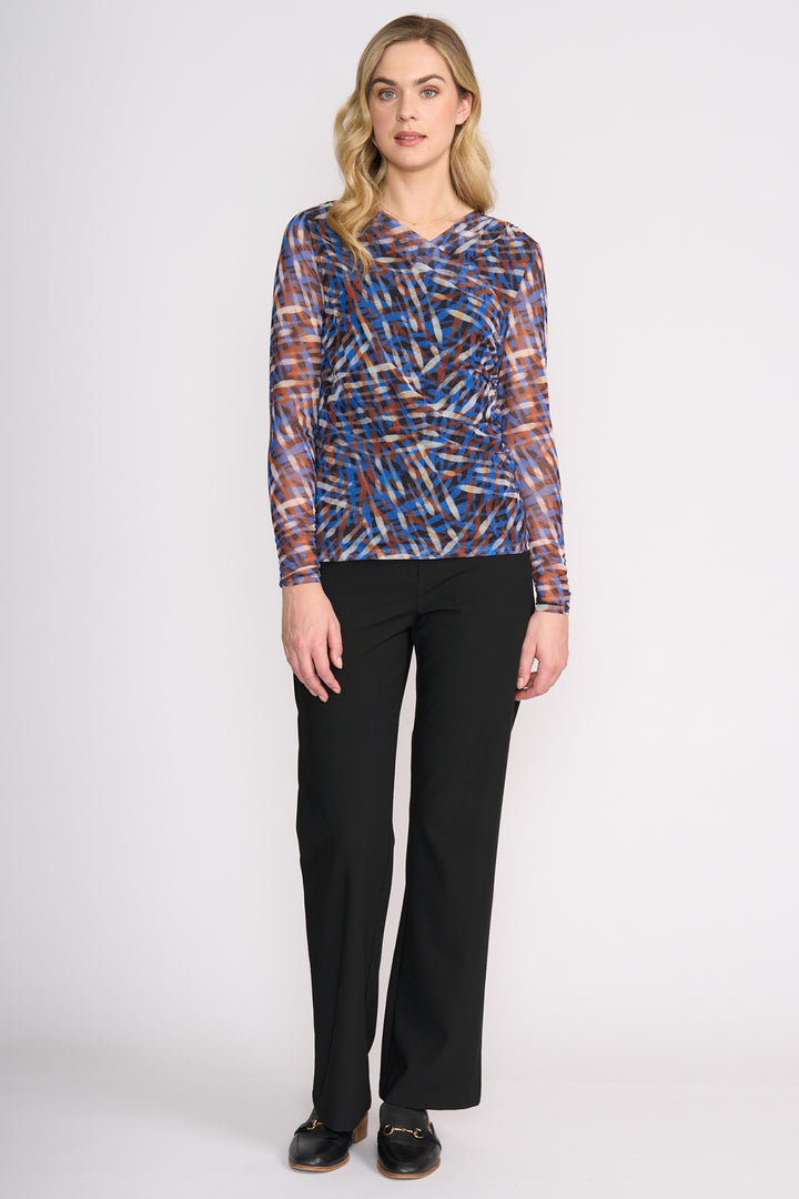 Foil FO8535 Sheer Fun Elemental Wrap Top at Experience Boutique