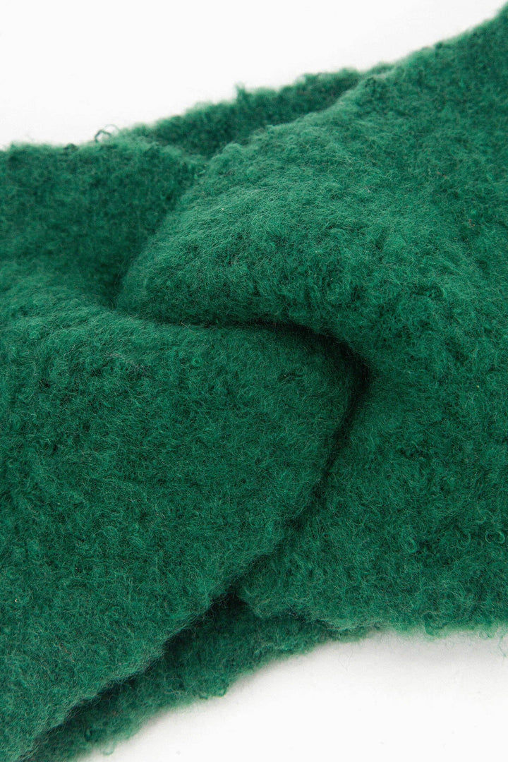 Forest Green Twist Front Headband