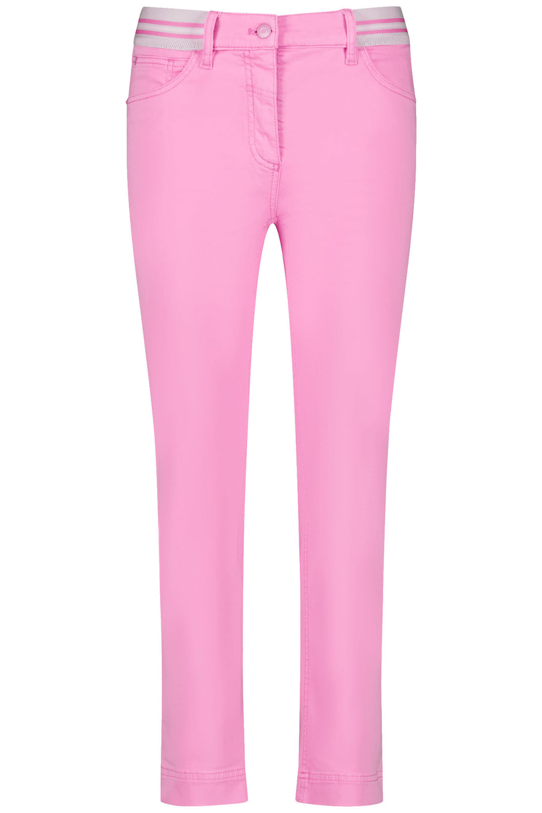 Gerry Weber 222028 Aurora Pink Straight Fit 78th Trousers - Experience Boutique