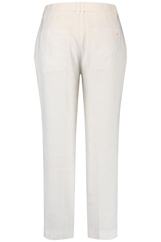 Gerry Weber 222057 White Linen Trousers – Experience