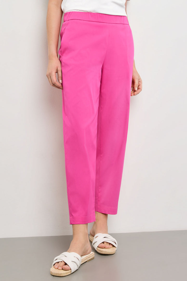 Gerry Weber 222069 Solar Pink Pull-On Trousers - Experience Boutique
