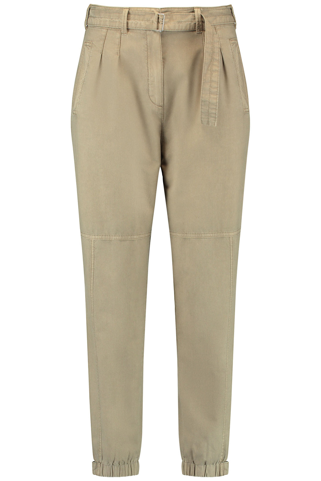 Gerry Weber 222129 Dune Sand Chino Trousers - Experience Boutique