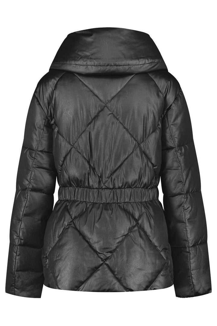 Gerry Weber 250220 Black Diamond Quilted Coat - Experience Boutique
