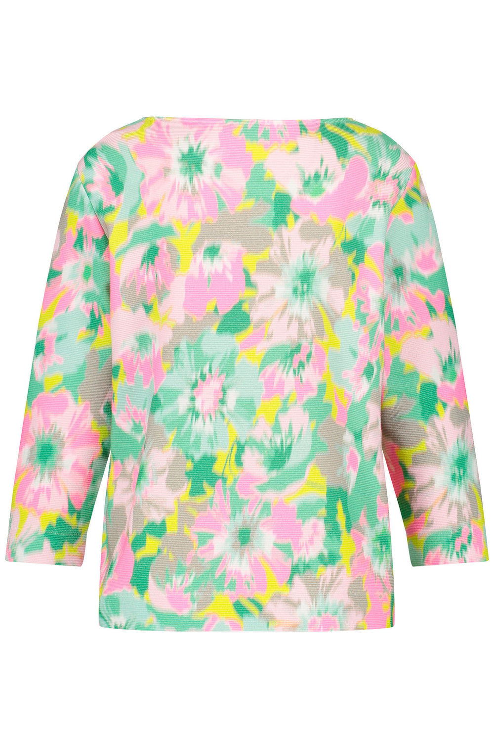 Gerry Weber 270058 Mint Green Floral Print Top - Experience Boutique