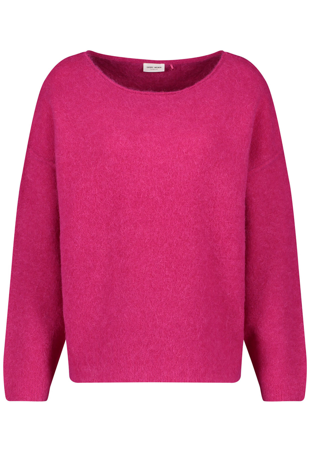 Gerry Weber 271045 Pink Dragon Fruit Wool Blend Knitted Jumper - Experience Boutique