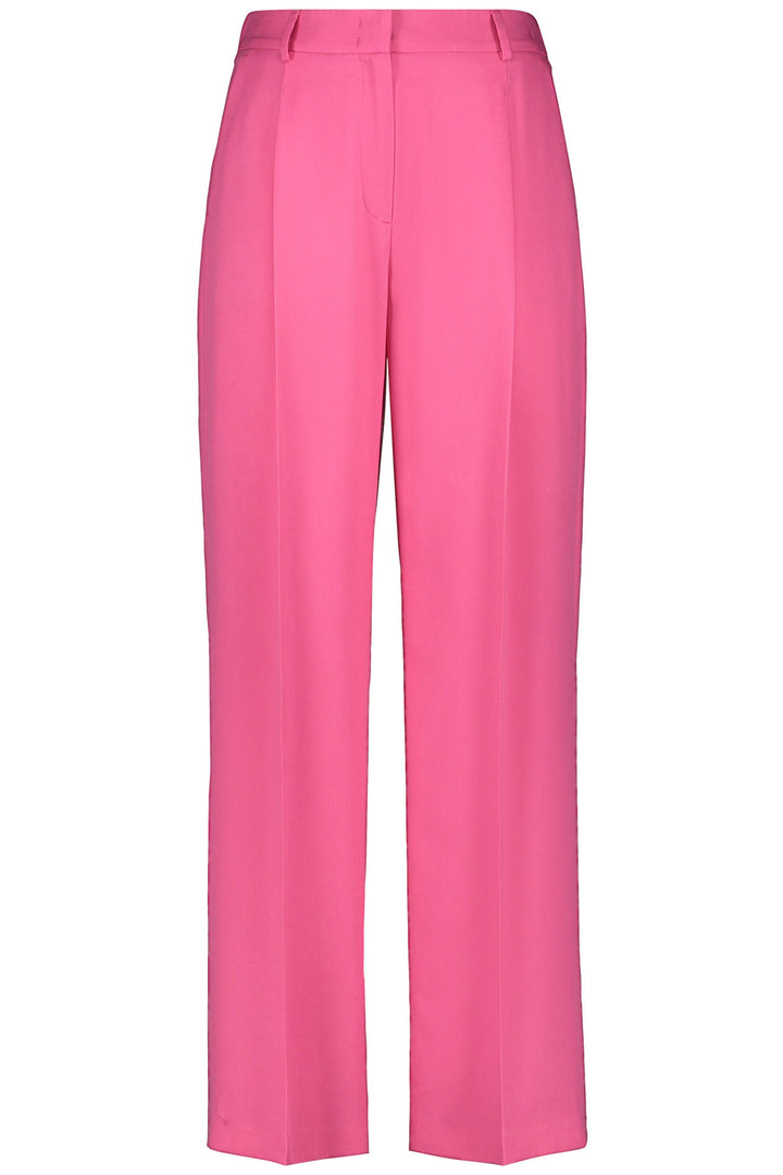 Gerry Weber 320021 Solar Pink Straight Leg Trousers - Experience Boutique