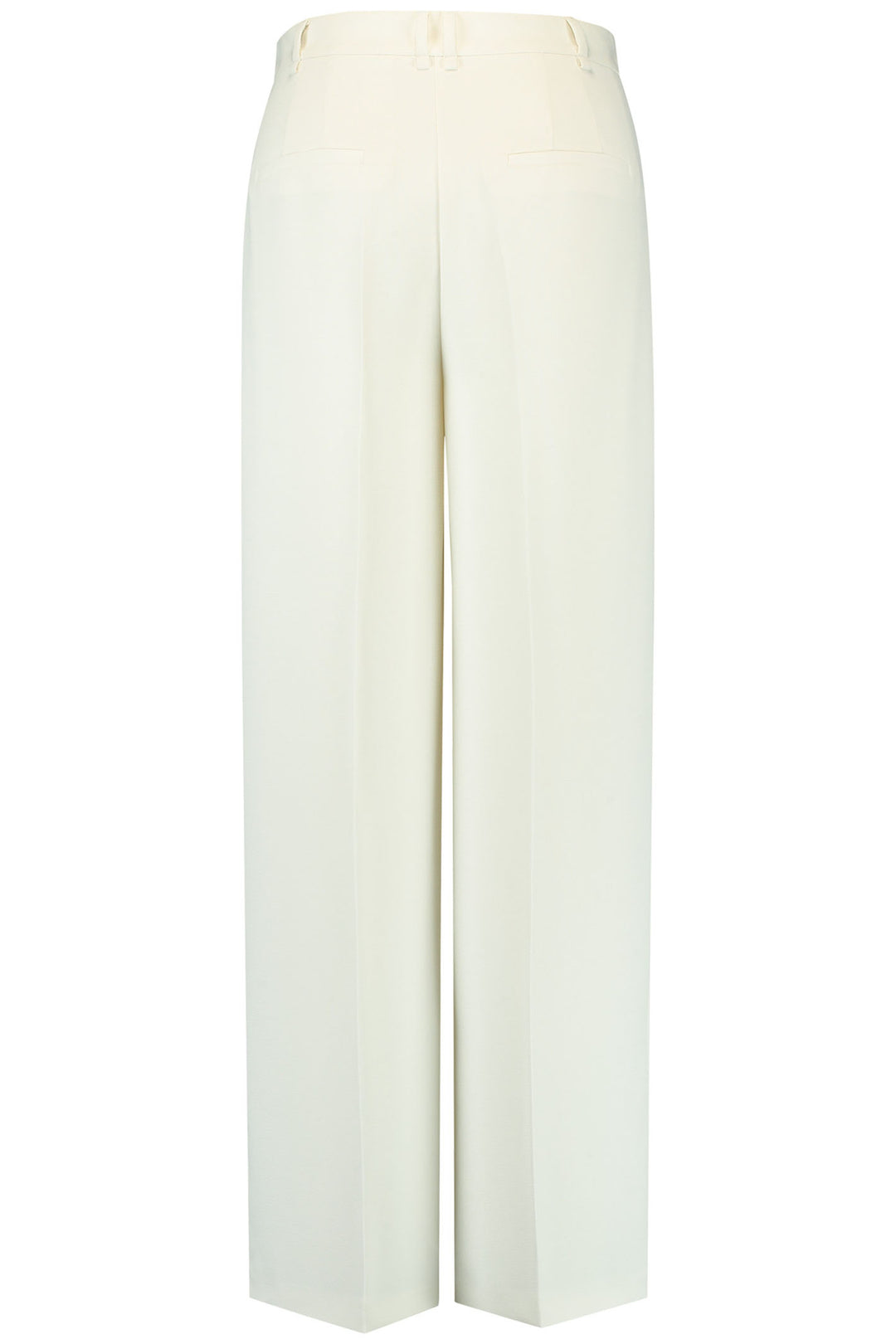 Gerry Weber 320025 Off White Wide Leg Trousers - Experience Boutique
