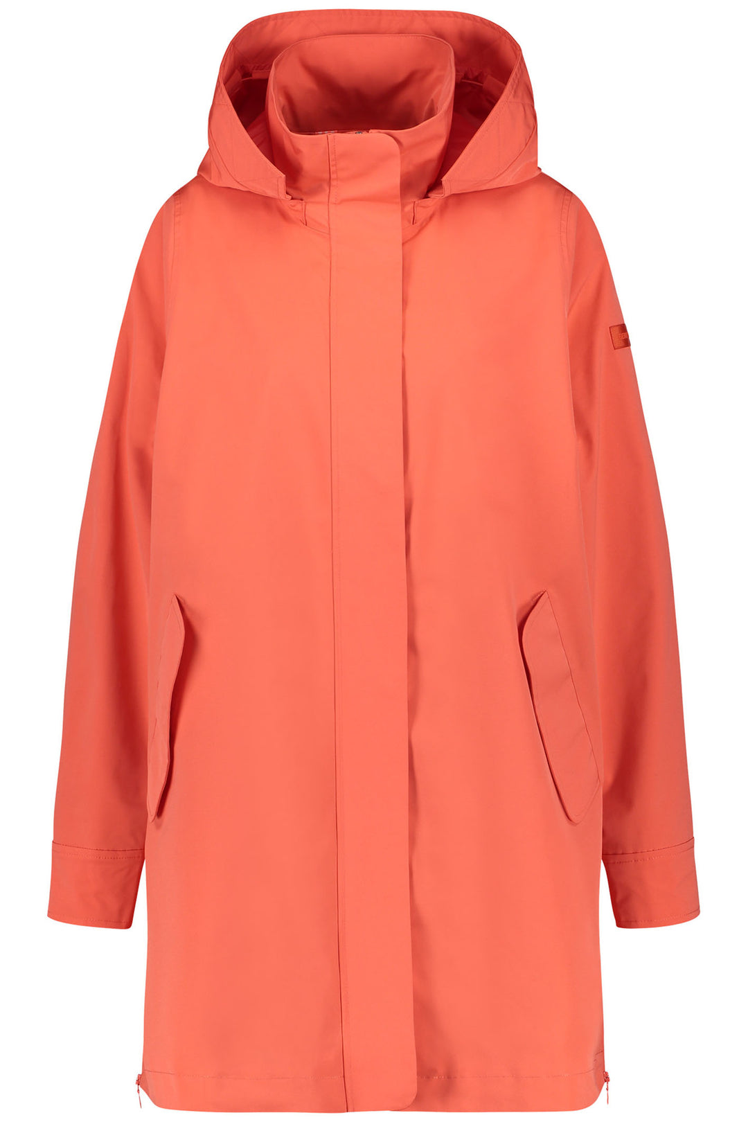 Gerry Weber 350203 60394 Hibiscus Orange Waterproof Rain Coat ...