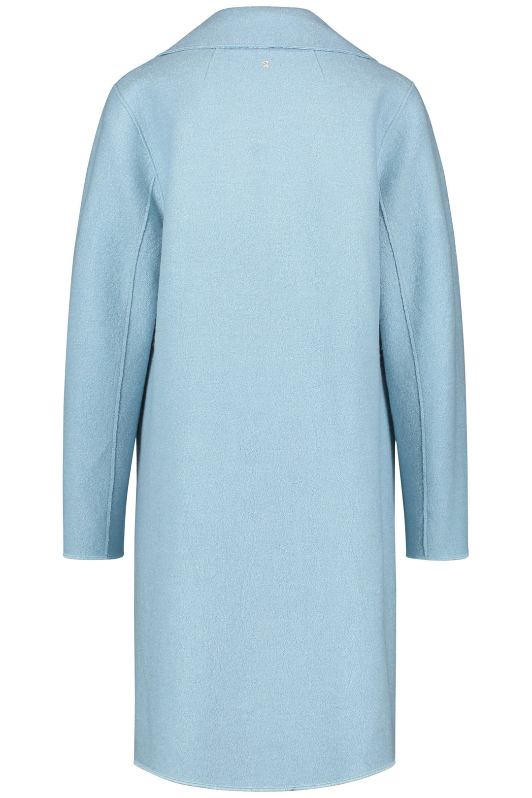 Gerry Weber 350206 80580 Sky Blue Wool Style Coat - Experience Boutique