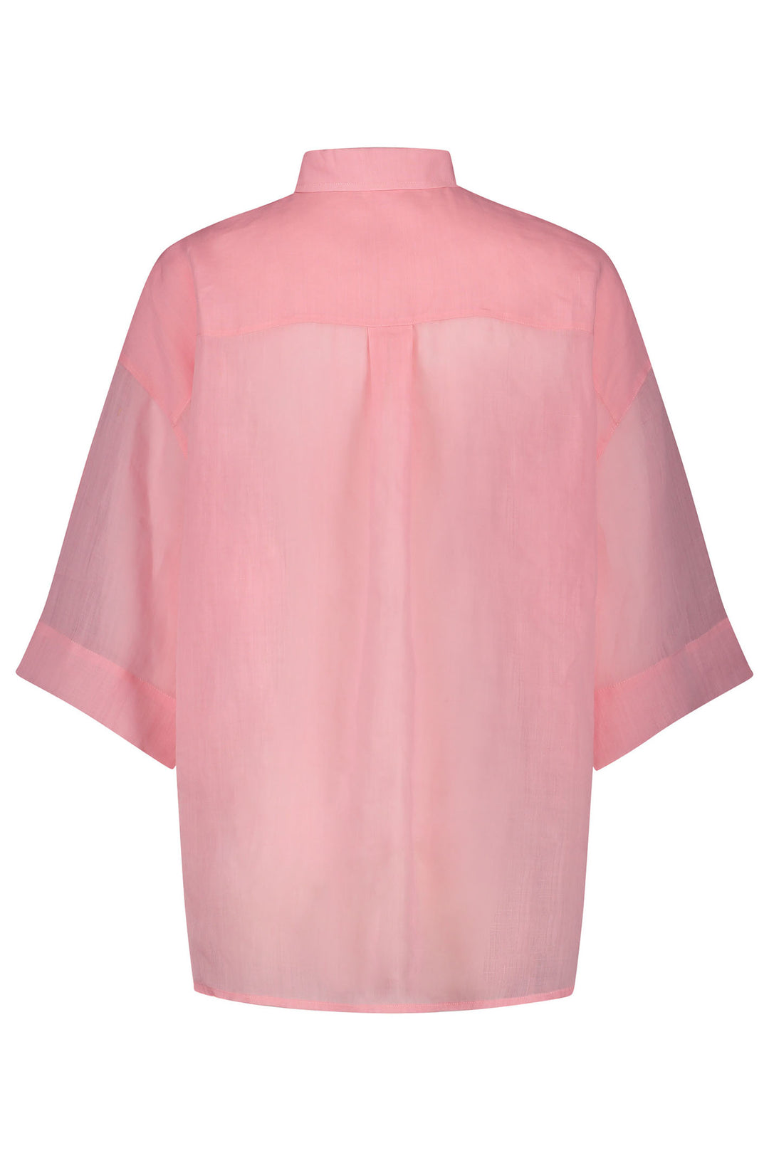 Gerry Weber 360042 Milkshake Pink Short Sleeve Shirt - Experience Boutique