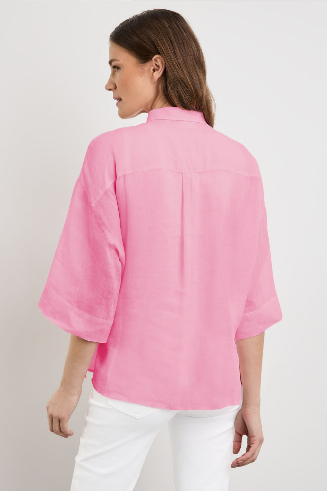 Gerry Weber 360042 Milkshake Pink Short Sleeve Shirt