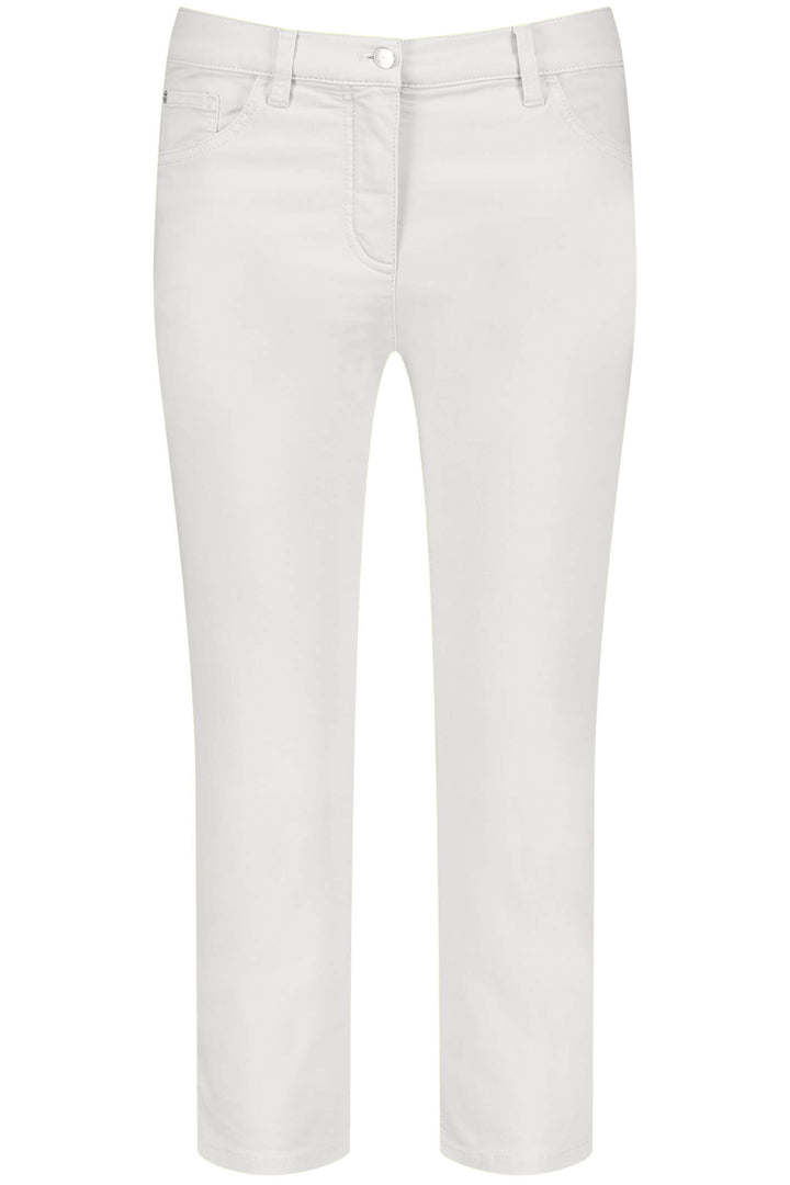 Gerry Weber 822097 White Best4me Lighweight Jeans - Experience Boutique