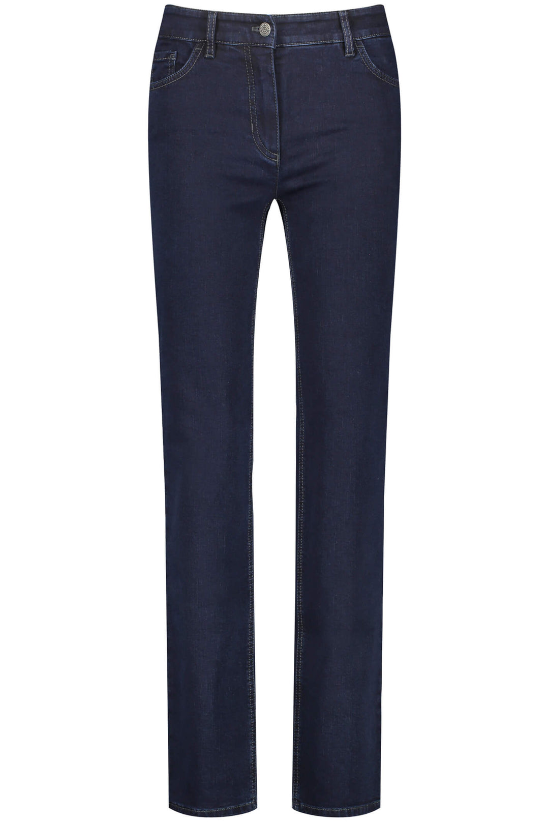Gerry Weber 92307 Dark Blue Denim Straight Leg Jeans Regular - Experience Boutique
