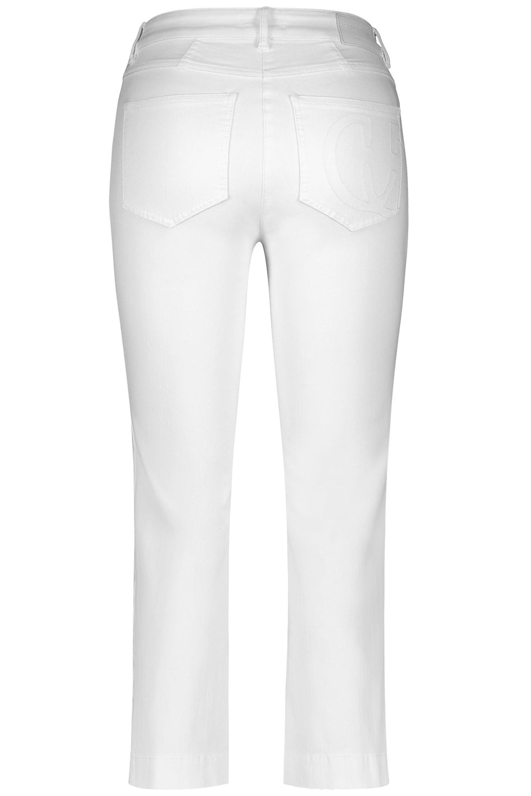 Gerry Weber 925046 31600 Off White Straight Leg Jeans - Experience Boutique