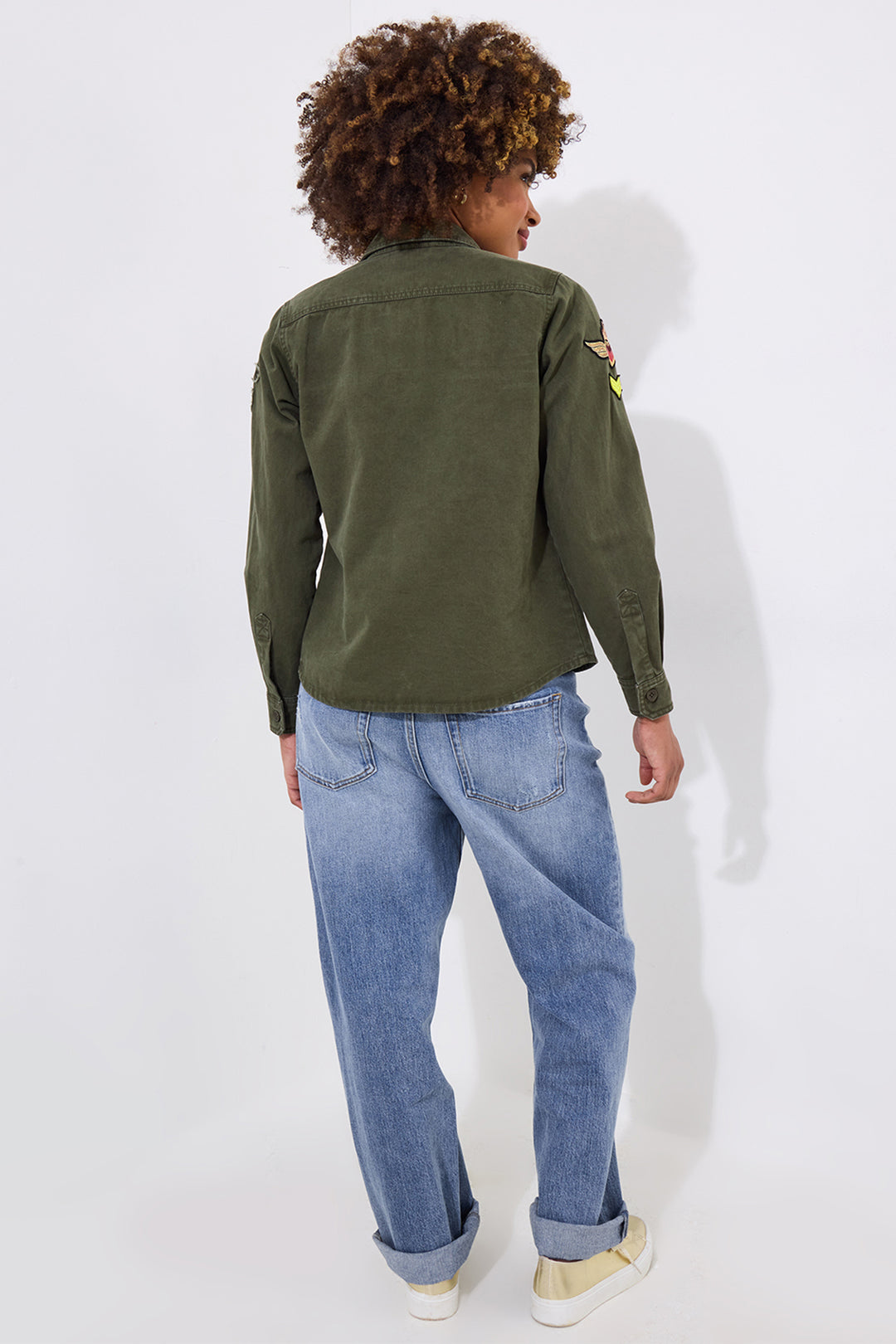 Joe Browns Astrid Badged Cotton Shirt WA421 - Experience Boutique