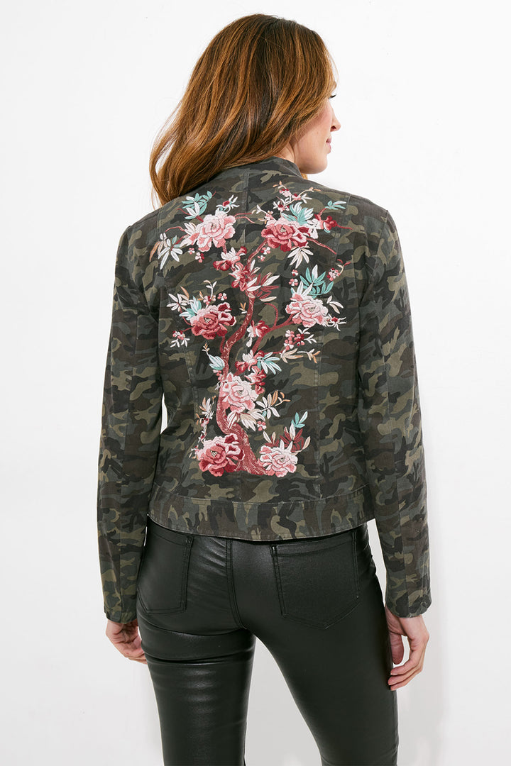Joe Browns Boutique Blossom Embroidered Cotton Jacket WJ718A - Experience Boutique