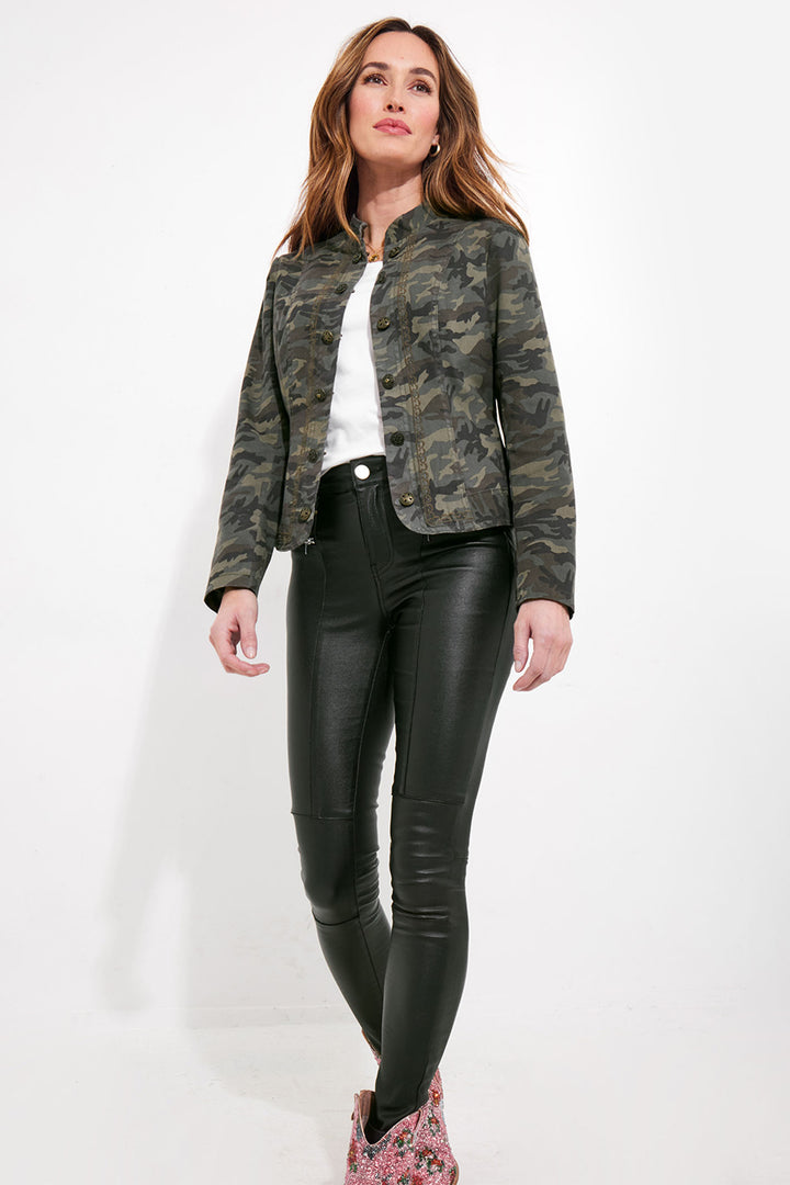 Joe Browns Boutique Blossom Embroidered Cotton Jacket WJ718A - Experience Boutique