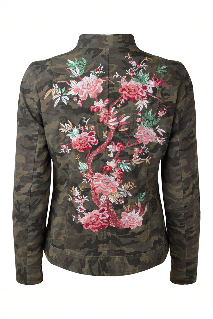 Joe Browns Boutique Blossom Embroidered Cotton Jacket WJ718A - Experience Boutique