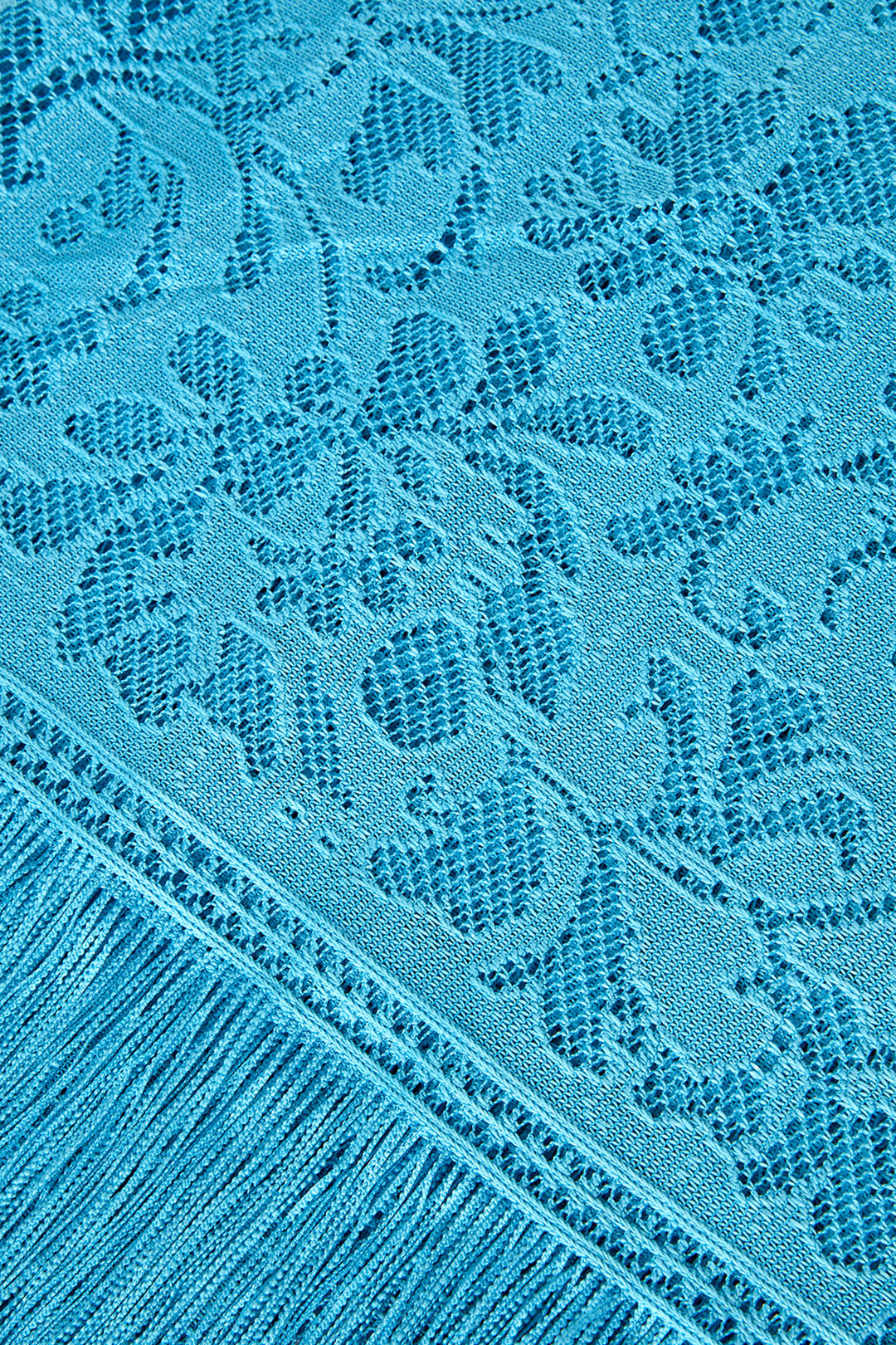 Joe Browns HB414A Summer Haze Blue Lacey Scarf - Experience Boutique