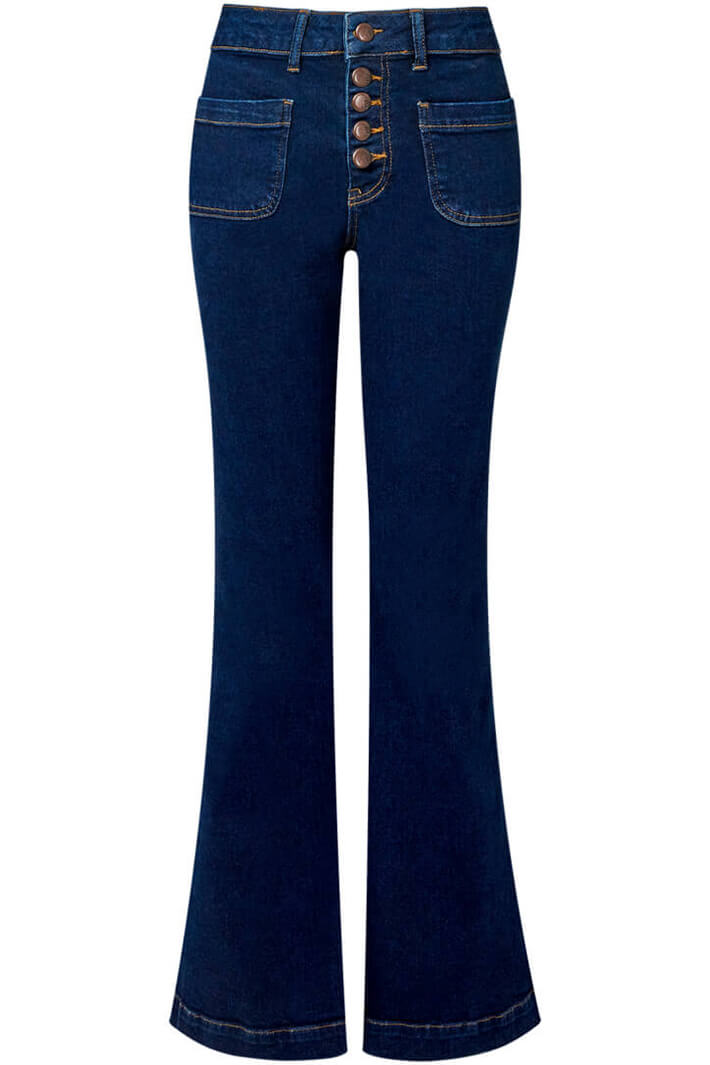 Joe Browns WB322 Indigo Vintage Valerie Flared Jeans - Experience Boutique