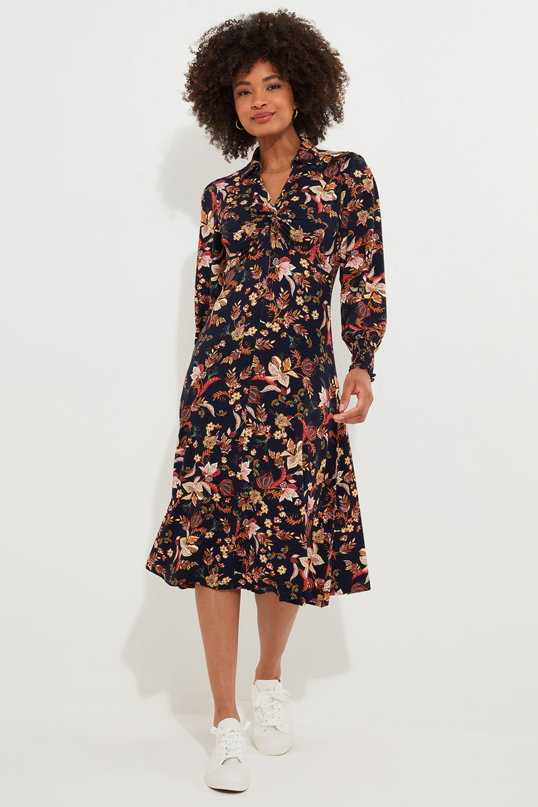 Joe Browns Navy Blue Autumn Days Jersey Dress Experience Boutique Joe Browns Navy Blue Autumn Days Jersey Dress Experience Boutique