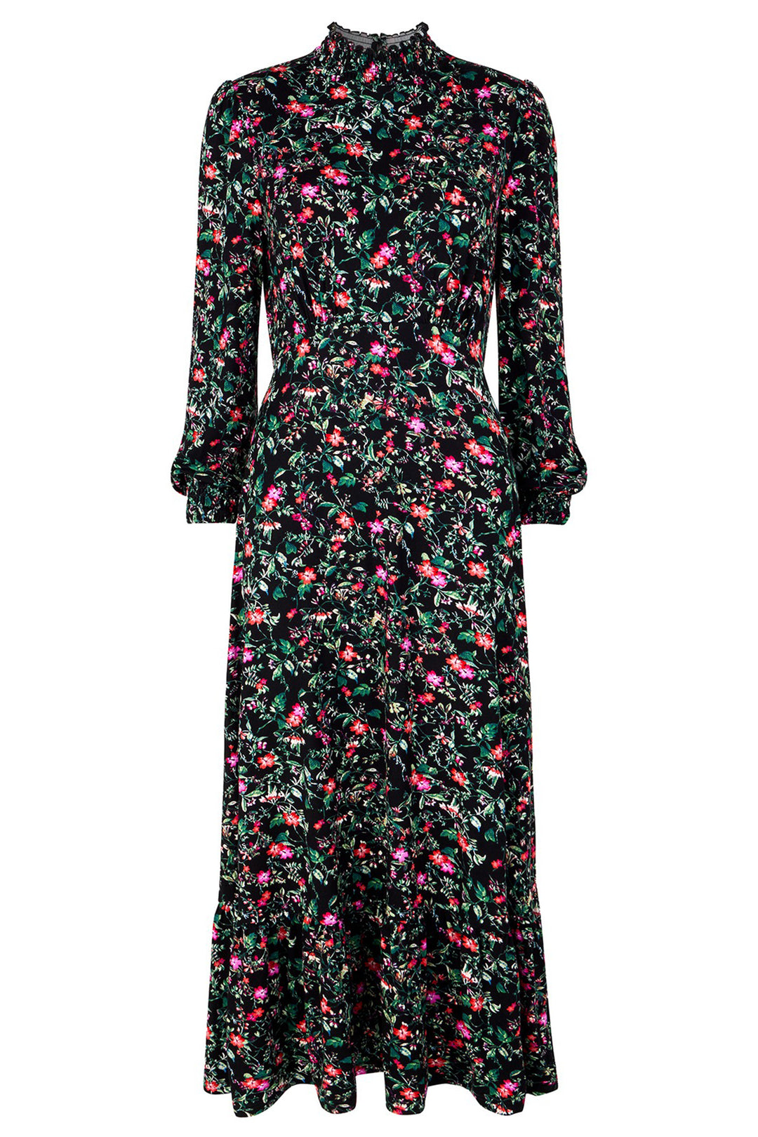 Joe Browns WF325A Black Winter Garden Jersey Dress