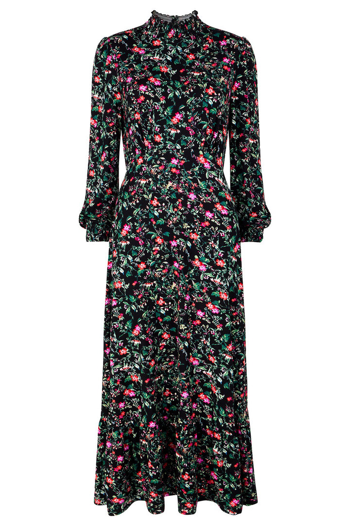 Joe Browns WF325A Black Winter Garden Jersey Dress