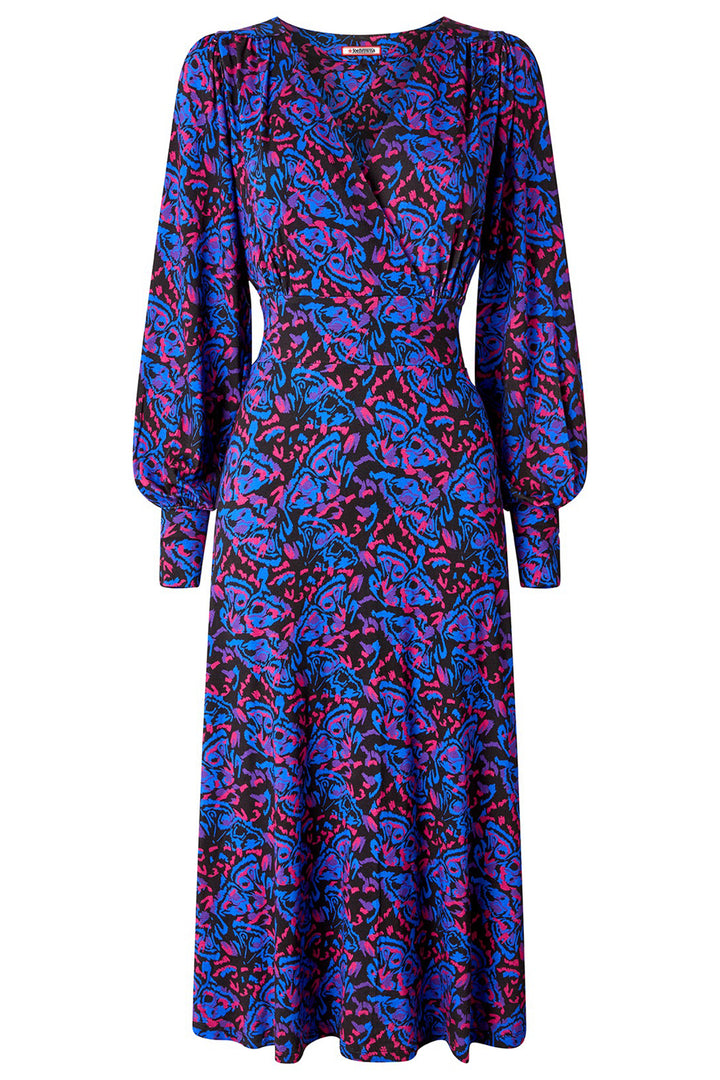 Joe Browns WF333A Black Butterfly Wings Printed Jersey Dress