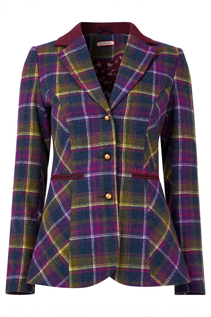 Joe Browns WJ681A Purple Joe's Heritage Jacket - Experience Boutique